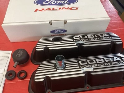 CUBIERTAS DE VÁLVULA MUSTANG COBRA FORD RACING 1964 1/2-1973 Foto 1 de 4