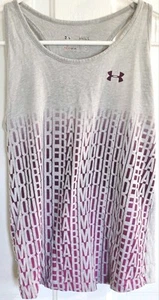 Under Armour Graphic Print Logo Racerback Tank Top - Youth Size Large - Picture 1 of 7