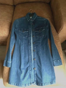 Denim tunic / shirt /dress, size 8, brand new - Picture 1 of 2