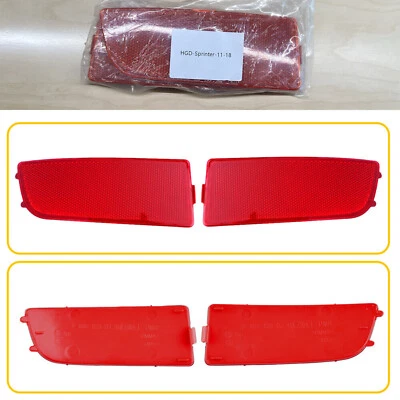 LE&RH Rear Bumper Reflector Light Case For 2010-2018 Mercedes Benz Sprinter 3500 - Image 1 of 4