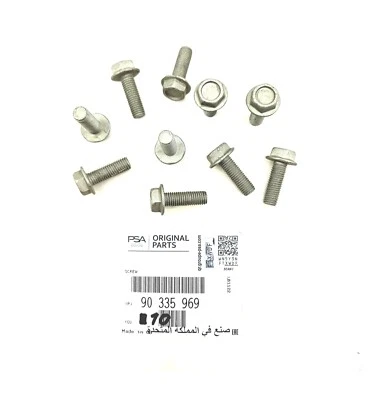 10x Original Opel Tornillos Tapa de Diferencial Astra, Corsa , Vectra-90335969 - Imagen 1 de 3