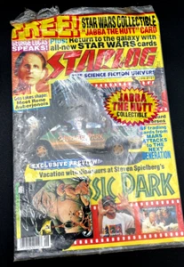 Magazine Starlog #191 Sci-Fi Movie Jurassic Park June 1993 VF+ 8.5 & Card - Imagen 1 de 9