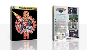 - Guardian Heroes Spare Case + Box Art Work Cover Only - Picture 1 of 2