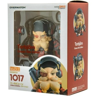 Overwatch TORBJORN Classic Skin Edition Action Fig 1017 NIB Good Smile Company - Image 1 of 2