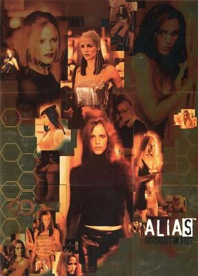 Alias Season 1 Secret Lives Foil Puzzle Chase Card Set SL1-SL9 Inkworks 2002 - Image 1 of 2