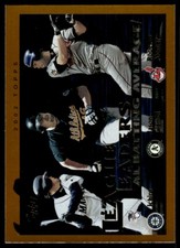 2002 Topps Baseball Card American League Batting Average Leaders #337