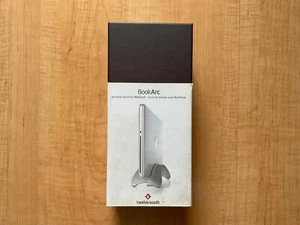 Twelve South BookArc for MacBook Gray Space-Saving Vertical Desktop Stand - Picture 1 of 6