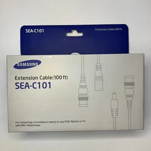 Samsung Compatible w/ SEA C101 100' Camera Cables - New in Box - Picture 1 of 10