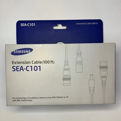 Samsung Compatible w/ SEA C101 100' Camera Cables - New in Box - Image 1 of 4