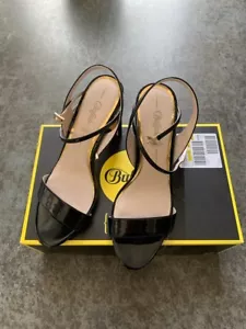 Buffalo high heel sandalette Gr.40 "Jean Neat" NEU schwarz lack - Bild 1 von 8