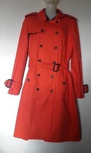 KOOKAI TRENCH-COAT MANTEAU LONG EN GABARDINE DE COTON FR42, EU40, US L, UK L - Imagen 1 de 12