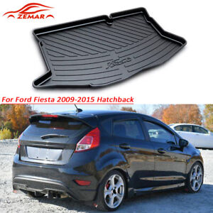 Cargo Liner TPO Rubber Boot Tray Floor Mats For Ford Fiesta 2009-2015 Hatchback