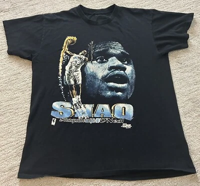Shaquille O'neal Orlando Magic NBA SHAQ Vintage 90's Salem Brand Shirt Size L - Image 1 of 4