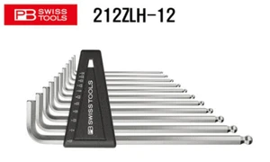 PB Swiss 12 pcs 212.ZLH-12 CN(1/20-5/16)12P Ball-end long hex wrench - Picture 1 of 2