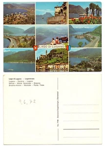 104494 - Lago di Lugano - Ansichtskarte, datiert 9.6.1972 - Imagen 1 de 1