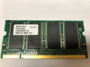 Hynix HYMD232M6466-H 256MB PC2100S-25330 SO-DIMM Memory - Picture 1 of 2