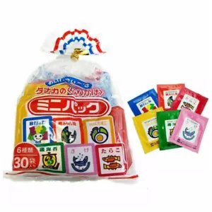 Japanese Rice Seasonings Assort Set 6 Flavors/30 Mini Packs Tanaka Made in Japan - Picture 1 of 1
