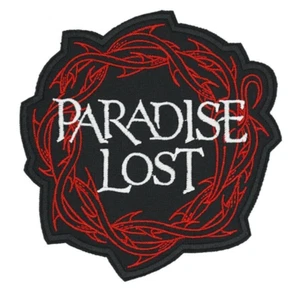 Paradise Lost Sew-on Patch | Crown Of Thorns English Gothic Doom Metal Band Logo - Picture 1 of 2