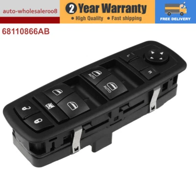 Interruptor maestro de ventana eléctrica para Dodge Journey Nitro Jeep Liberty 68110866AB Foto 1 de 4