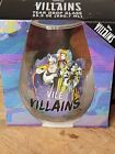 New Disney Villains Evil Wine Glass Tumbler Ursula Magnificent Cup 