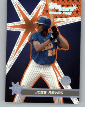 2001 Topps Stars #196 Jose Reyes RC (ref 138248) - Image 1 of 2