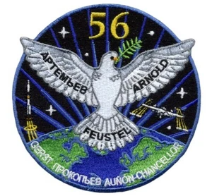 International Space Station (ISS) - Expedition 56 Embroidered Mission Patch - Picture 1 of 1