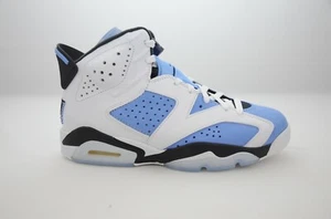 Air Jordan 6 Retro UNC White Blue Men's Size 8 New in Box CT8529 410 - Picture 1 of 9