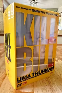 Kill Bill Vol 1 DVD Box Set Japan R-2 NTSC Shirt Hanzo Sword Bearbrick Tarantino - Picture 1 of 10