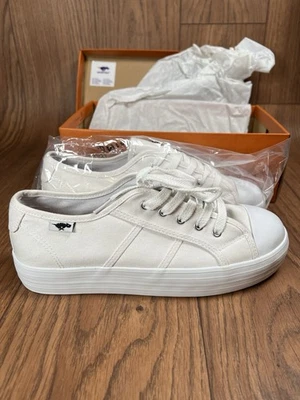 Zapatilla deportiva Rocket Dog Joint blanca MagicCanvas, para mujer con cordones talla 8,5 nueva con etiquetas Foto 1 de 4