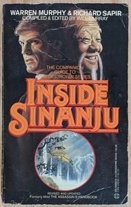 Inside Sinanju (Assassin's Handbook) 1985 1st Print PB Remo Williams Destroyer - Imagen 1 de 5