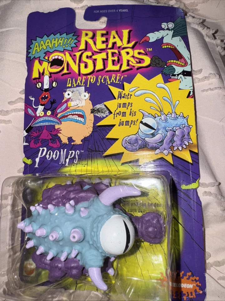 AAAHH Real Monsters Nickelodeon Poomps Action Figure 1995 Mattel
