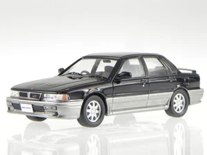 Mitsubishi Galant VR-4 1990 negro plata coche en miniatura CLC228 IXO 1/43 - Imagen 1 de 4