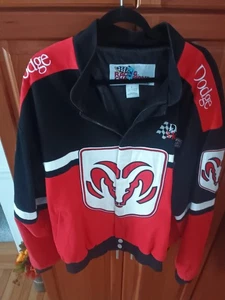 Vintage Dodge Ram Racing Champions Apparel Nascar Motorsport Mantel Jacke L - Bild 1 von 8