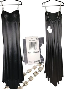 $398 Mac Dugal Black dress, Size 6, Prom, gown - Picture 1 of 24