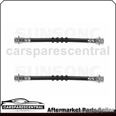 For Plymouth Acclaim 3.0L 1995 Brake Hose Rear Inner 2x - Image 1 of 4