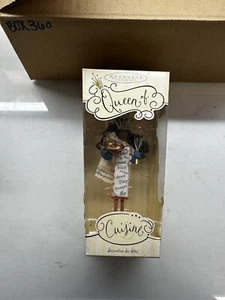 2004 Hallmark Queen Of Cuisine Baker Cook Afroamerikanisches Ornament. Wie Ist. - Bild 1 von 4