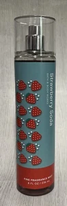 Bath & Body Works STRAWBERRY SODA Fine Fragrance Body Mist 8 Fl Oz - Picture 1 of 2