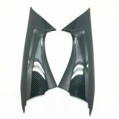 Carbon Fiber Side Air Duct Cover Fairing Insert Part For Yamaha YZF R6 2008-2016 Foto 1 de 4