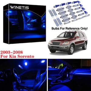 Kit de equipamiento interior de 11 luces LED azules para Kia Sorento 2003-2008 + herramienta gratuita - Imagen 1 de 12
