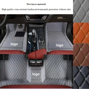 For Tesla All Models 3-S-X-Y Car Floor Mats Waterproof Carpets Custom 2012-2025 - Picture 1 of 31