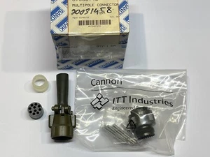 Sandvik 87900749 Multipole Connector - Cannon ITT CA06R18-1S-F80-F42 Crimp Pins - Picture 1 of 7
