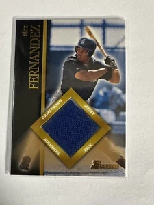 2002 Bowman #BR-AF2 Alex Fernandez Game-Used Relics Game Worn Jersey Patch - Picture 1 of 2