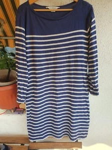 Denim & Supply Ralph Lauren Sailors Stripe Summer T-shirt Dress Long Sleeve szXL - Picture 1 of 9