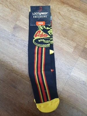Karare Kid Cobra Kai Netflix Loot Crew Socks 10-13 - Image 1 of 2