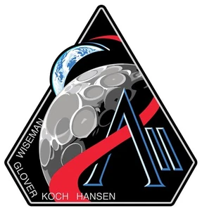 NASA ARTEMIS II Mission Logo Vinyl Sticker - 2.8 in. x 3.0 in. - Picture 1 of 1