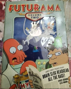 Futurama Volume Two DVD Fox TV Series 19 Episodes 4-Disc Set - Picture 1 of 8