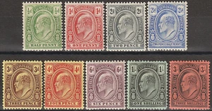 EDSROOM-18332 Turks & Caicos Islands 13-20 H & HR 1909 Edward VII CV$87.75 - Picture 1 of 2