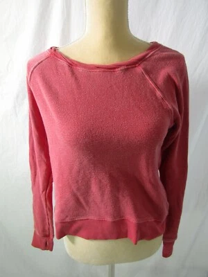 Pam & Gela Red Back Zip Sweatshirt Size XS - Image 1 of 4