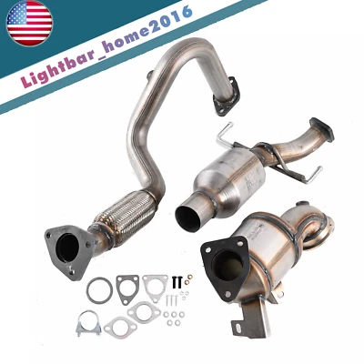 Catalytic Converter For 2015-2021 Chevrolet Trax 1.4L Front and Rear Flex Pipe Foto 1 de 4