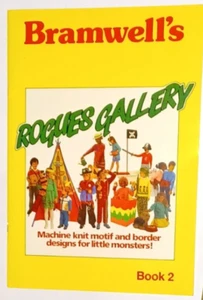 Bramwell's knitting machine patterns motif border designs book 2 Little monsters - Picture 1 of 4